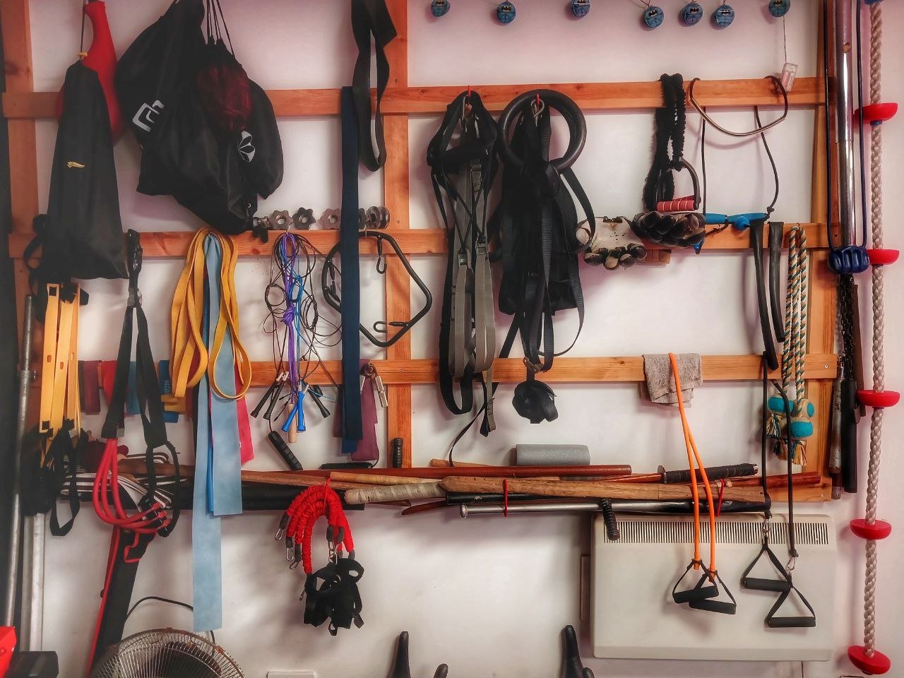 Gym Equip Rack